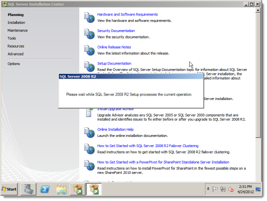 安装SQL sever 2008步骤5