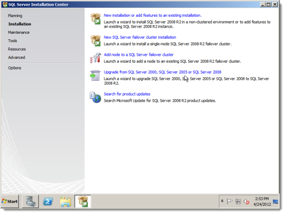 安装SQL sever 2008步骤7