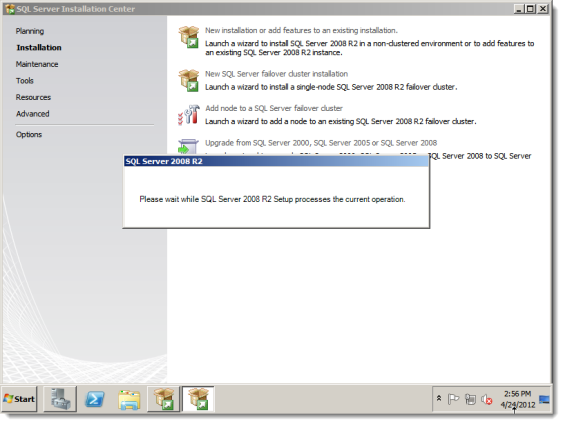 安装SQL sever 2008步骤10