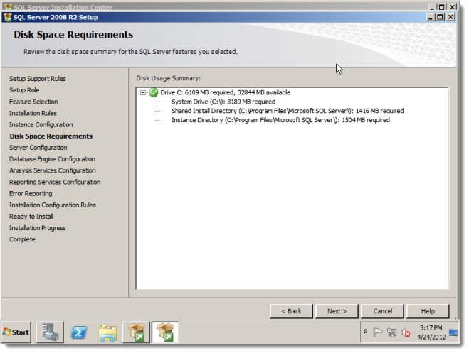 安装SQL sever 2008步骤21