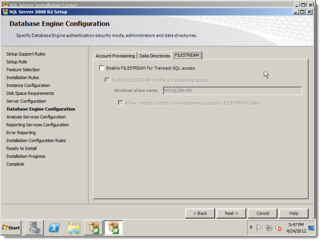 安装SQL sever 2008步骤28