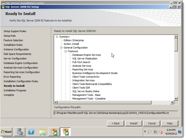 安装SQL sever 2008步骤35