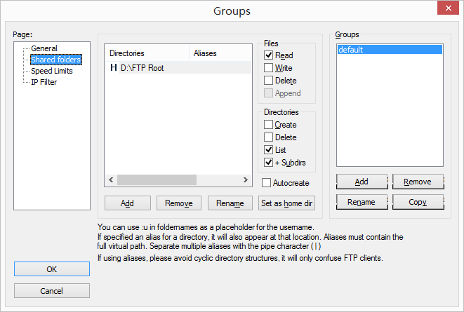 FileZilla Sever配置6