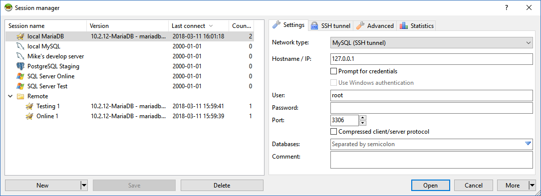 MySQL图像化客户端2